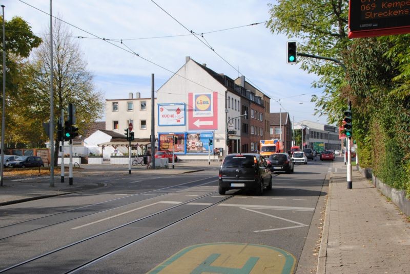 Hülser Str. 202/Girmesgath/Zufahrt Lidl (unten)