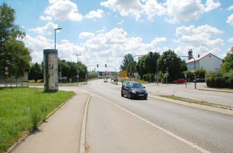 Münsinger Str/B 465/Max-Planck-Str  (Säule -drehend)