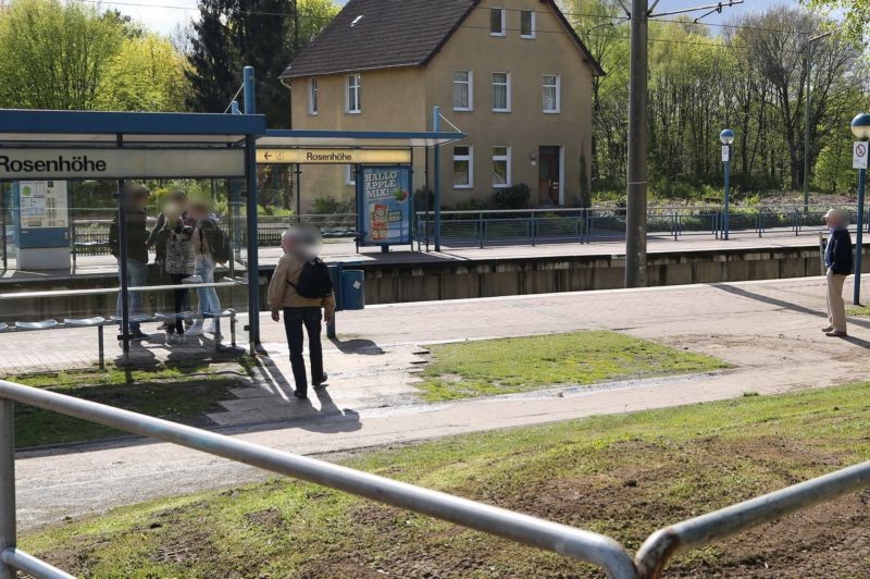 Brackweder Str. geg.  46/Si. Hochbahnsteig