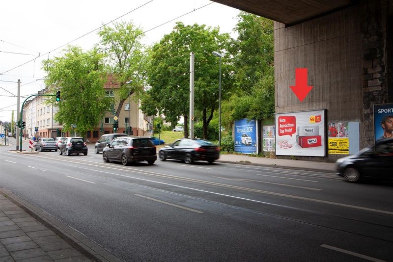 Frohnhauser Str./Haedenkampstr./DB-Brücke/1. Sto.